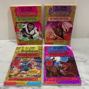 Goosebumps “give yourself goosebumps” series.